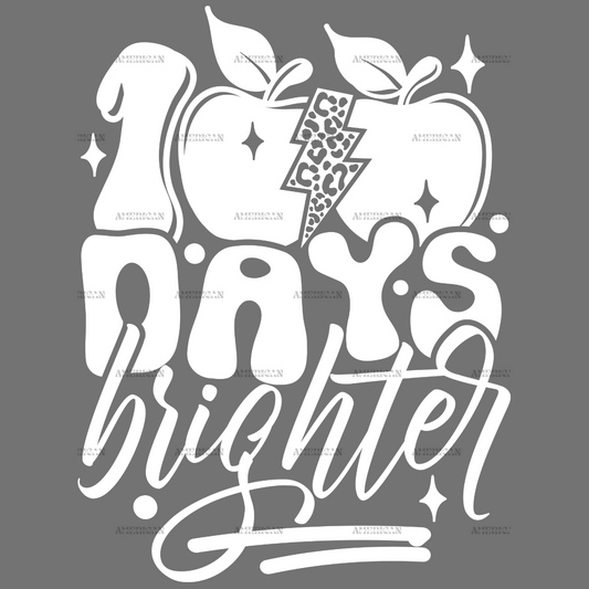 100 Days Brighter Apples-3 DTF